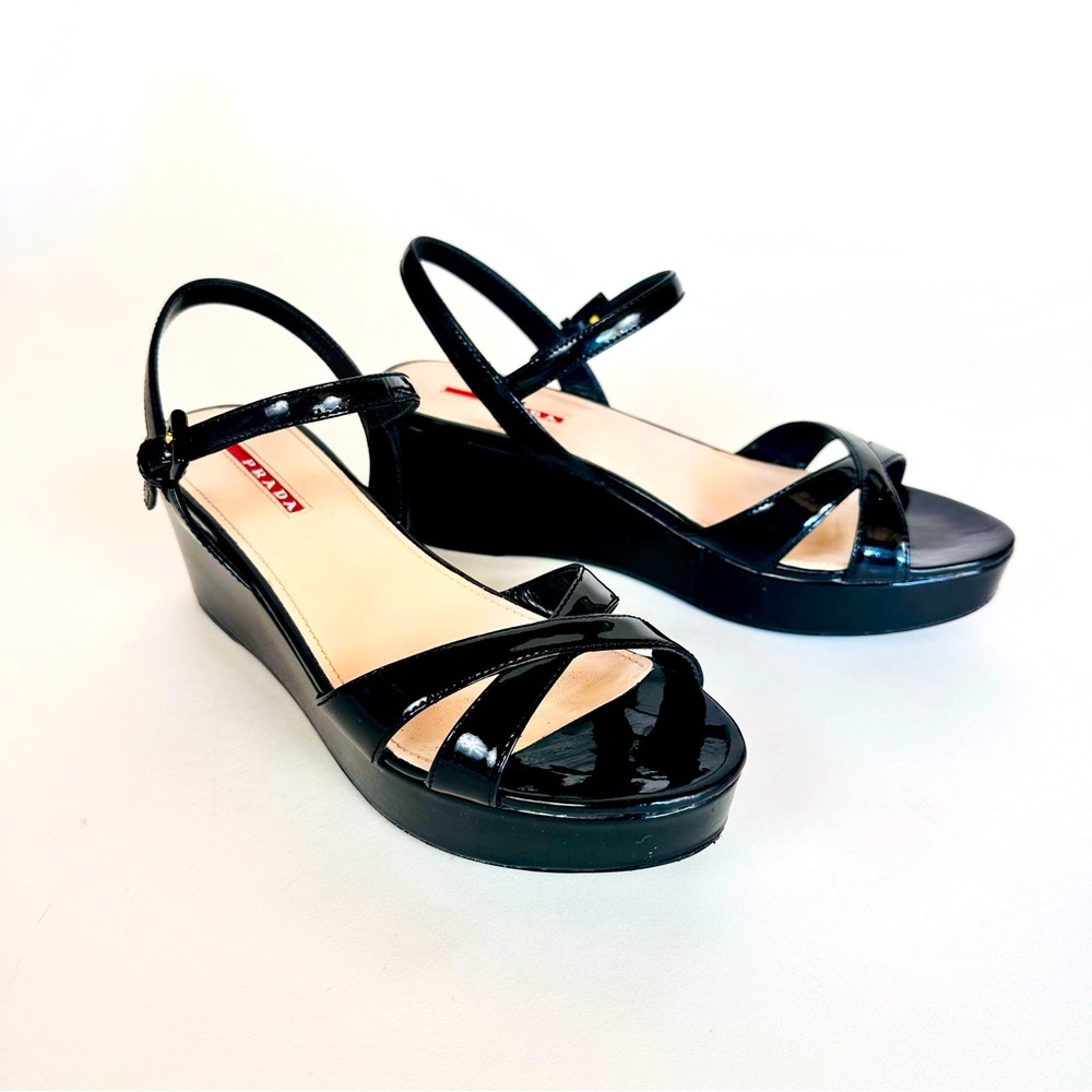 Prada platform sandals